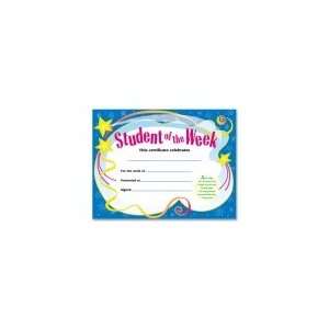  Trend Student of The Week Certificate