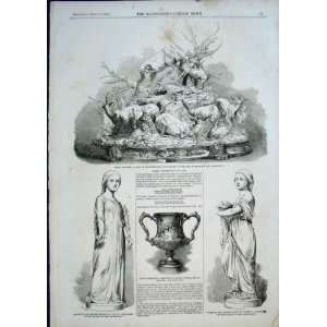  Lord Stamfords Plate 1856 Antique Print