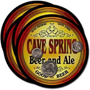  Cave Spring, GA Beer & Ale Coasters   4pk 