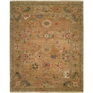  HRI Newburry CH 7 Copper Gold 8 X 10 Area Rug