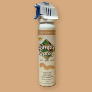 Simply Spray Fabric Spray Paint for Crafts Dries Soft  
