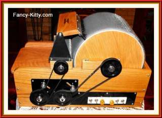 FANCY KITTY BIG TOM Powered Cottage Industry Drum Carder