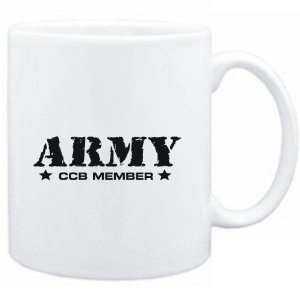  Mug White  ARMY Ccb Member  Religions