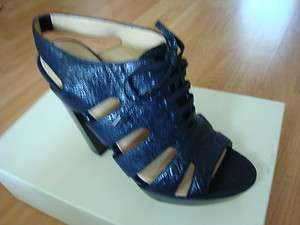 NIB NEW Women COACH MOREEN Platform Sandals Heels BLACK/BRONZE 6.5 10 
