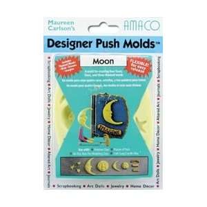 AMACO Designer Push Molds Moon 123A 14P; 3 Items/Order 