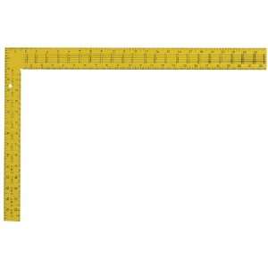   16 x 24 Professional Steel Rafter Square Yellow