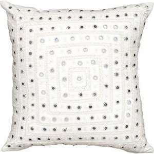  Cream Shisha Pillow Cover Square Motif