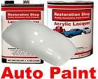 Dodge Spinnaker White ACRYLIC LACQUER Car Auto Paint