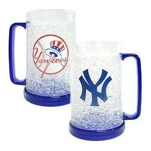 New York Yankees Crystal Freezer Mug 
