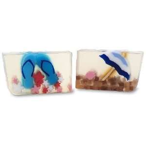 Primal Elements Handmade Vegetable Glycerin Soap Duo   Life s A Beach 