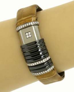 CARTIER 18K GOLD TITANIUM DECLARATION WRIST WATCH  