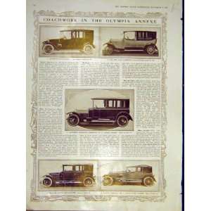  Motor Car Limousine Van Den Plas Maythorn Barker 1913 