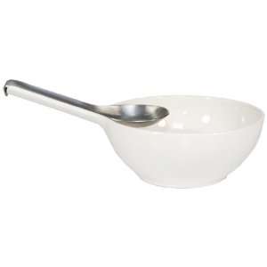 Royal VKB Bowls and Spoons Ceramic Soup or Cereal Bowls with Handles 