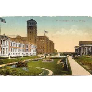   Postcard  Roebuck & Co.   Chicago Illinois 
