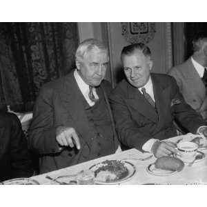  1937 photo At Rayburn luncheon. Washington, D.C., Jan. 9 