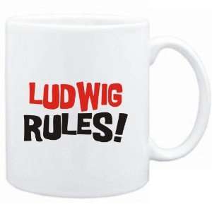  Mug White  Ludwig rules  Male Names