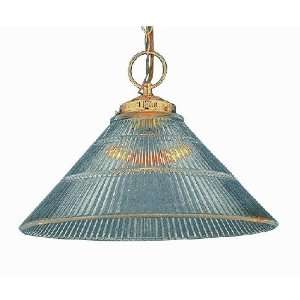  Liz Jordan Lighting 1425BR Antique Brass Brooks Down Light 