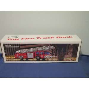 1986 Hess Fire Truck Bank 