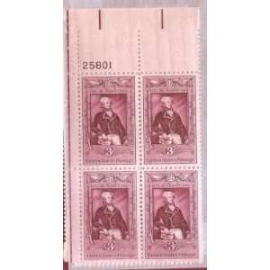 Postage Stamp US 1757 La fayette Sc1097 MNHVF Block of 4