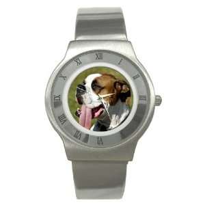 American Bulldog Stainless Steel Watch GG0010