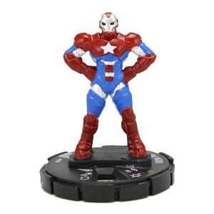   HeroClix Iron Patriot # 39 (Veteran)   Web of Spiderman Toys & Games