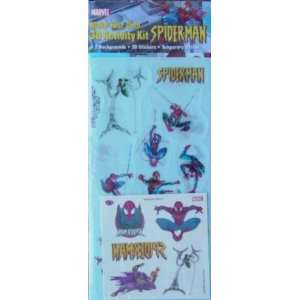  Make Your Own Spider Man 3D Activity Kit Toys & Games