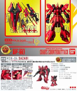 HCM Pro SP01 3 Chars Counterattrack Nu Gundam Sazabi  