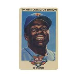    5m 1969 Champion Miracle Mets (25th Anniversary) Ed Charles (USED
