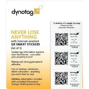  Dynotag Internet Enabled QR Code Smart Tags   Super Tough 