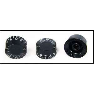   Knobs Black Gibson(tm) Style Speed Knobs Musical Instruments