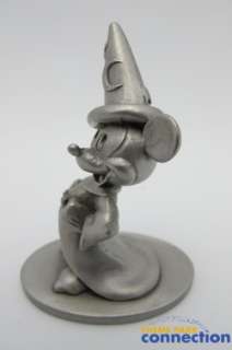   Productions Vintage 1970s SORCERER MICKEY Fine Pewter Figure Statue