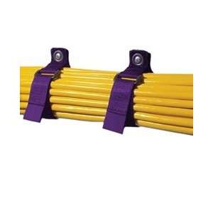  1 x 7 Cinch Strap EG 10 Pack, Reusable, Purple, Made in 