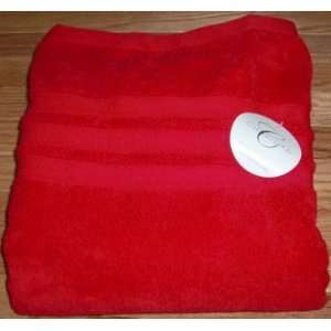 Charisma Resort Towel ~ in a Red Solid Color 