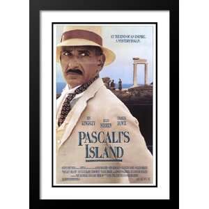  Pascalis Island 20x26 Framed and Double Matted Movie 