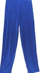 NEW Slinky Brand Shorter Rise Pull on Pants BLUE  