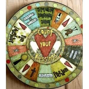  Count Your Blessings Lazy Susan