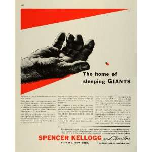 com 1943 Ad Spencer Kellogg Vegetable Soybean Oil WWII War Production 