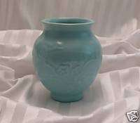 Metlox Celedon #134 Vase, Turquoise  
