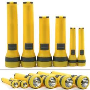   Quality Trademark ToolsT Set of 6 Yellow Flashlights 