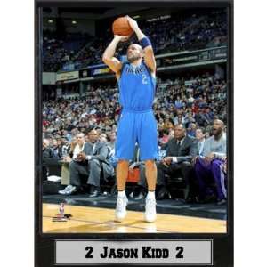  914887   NBA Plaque  Dallas Mavericks / Jason Kidd Case 