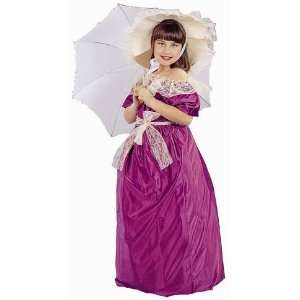  Kids Southern Belle Costume(SizeSmall 4 6) Toys & Games