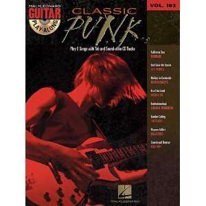  Classic Punk   Guitar Play Along Songbook Volume 102 