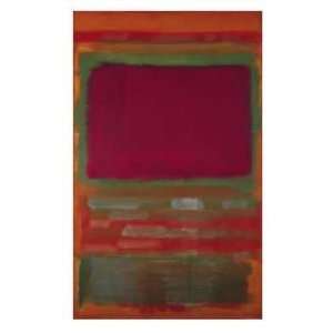  Untitled No 15   Oversize by Mark Rothko. Size 39 inches 