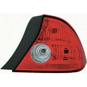  2004 05 HONDA CIVIC OUTER TAILLIGHT COUPE, PASSENGER SIDE 