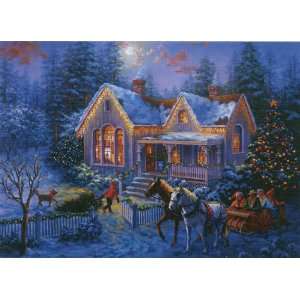  2011 Royle Collection Welcome Home Christmas Greeting Card 
