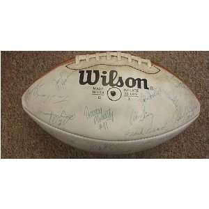  1980 Pittsburgh Steelers Team Signed Football Sports 