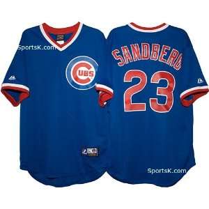  Ryne Sandberg Cubs Cooperstown Jerseys