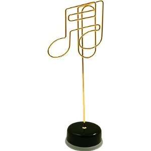  Paper Clip Stand 16th Note Gold