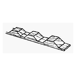  7 each Sequentia Horizontal Wood Closure Strip (R79830 
