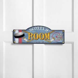  Personalized Hockey Power Play Kids Room Sign Everything 